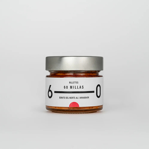 Rillettes di tonno bianco all'Arrabbiata